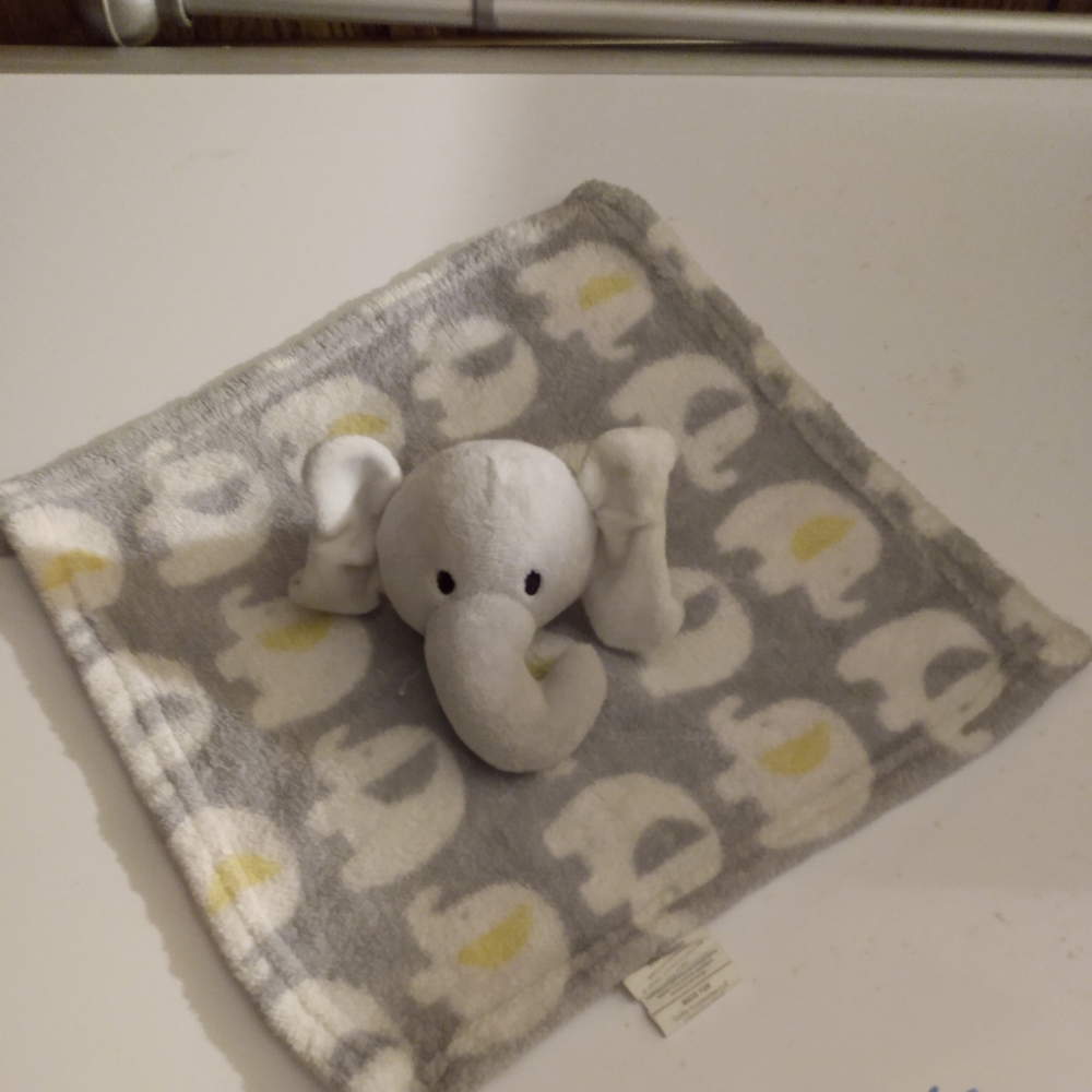 Elephant baby blankie